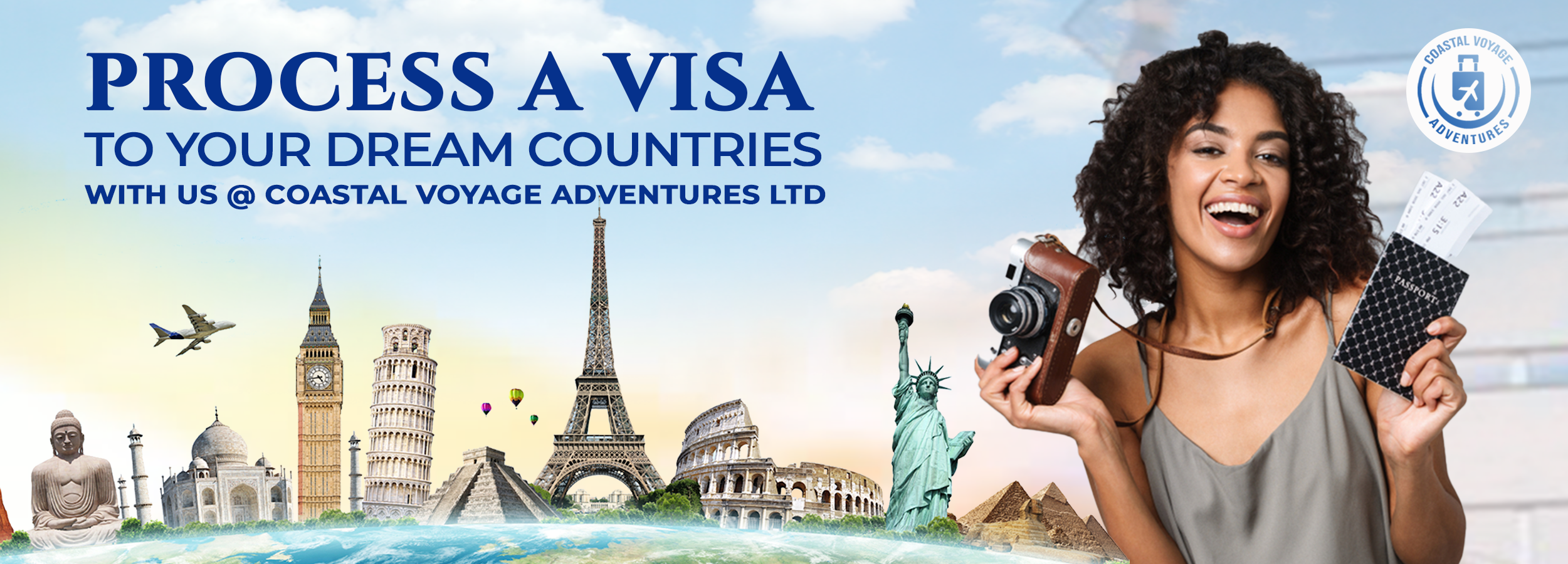 Process a visa to your dream countries